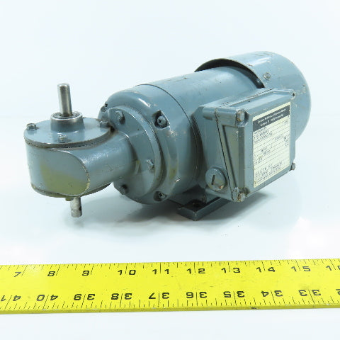Steinlen E2-10/DO54-170-B 0.24kW Gear Motor 480V 3PH Vertical Output 380RPM