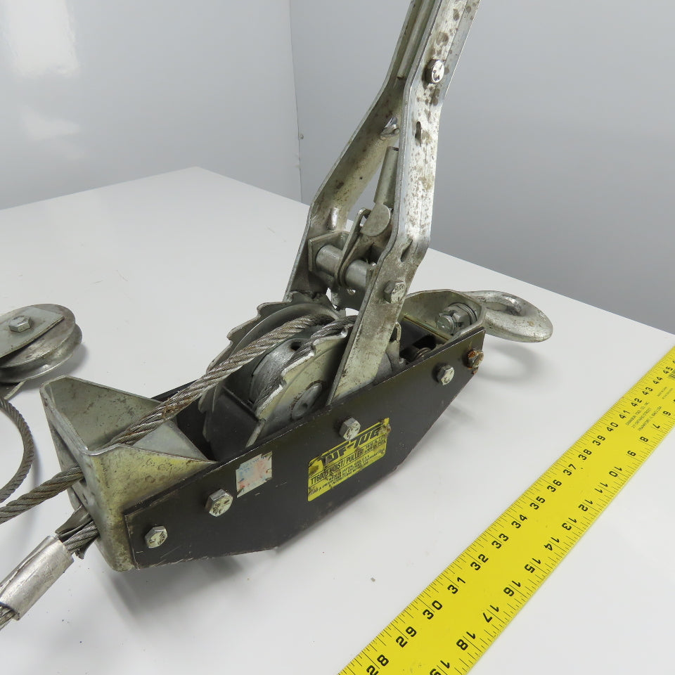 Tuf-Tug TT6000 3000LB Lift 6000LB Pull Cable Hoist Puller