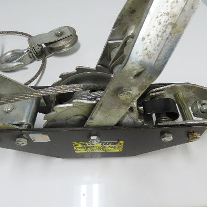 Tuf-Tug TT6000 3000LB Lift 6000LB Pull Cable Hoist Puller
