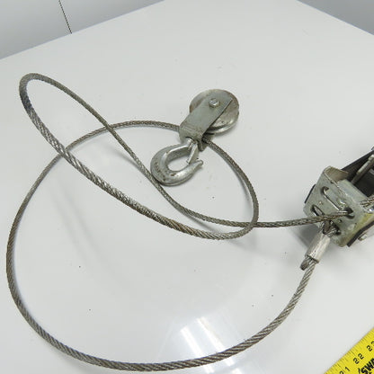 Tuf-Tug TT6000 3000LB Lift 6000LB Pull Cable Hoist Puller