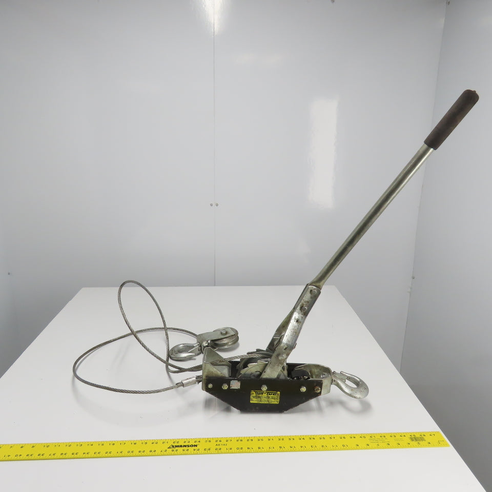 Tuf-Tug TT6000 3000LB Lift 6000LB Pull Cable Hoist Puller