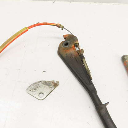 Linde E15S Electric Forklift Parking Brake Pull Lever & Cable Assembly