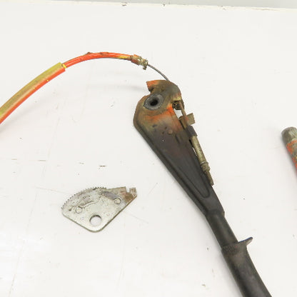 Linde E15S Electric Forklift Parking Brake Pull Lever & Cable Assembly