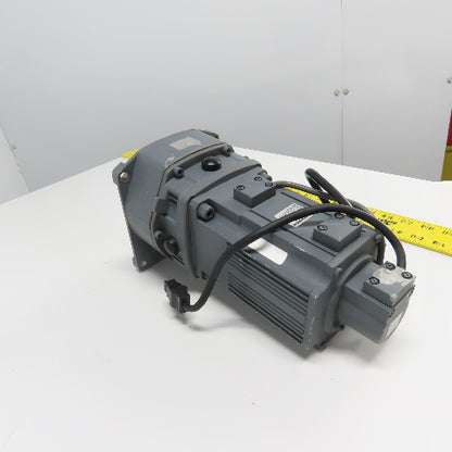 Mitsubishi HA-FF43BG1 AC Servo Gear Motor 3AC 126V 3000RPM 2.5A 400W