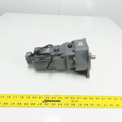 Mitsubishi HA-FF43BG1 AC Servo Gear Motor 3AC 126V 3000RPM 2.5A 400W