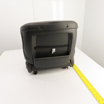 Linde E15S Electric Forklift Vinyl Seat & Safety Belt