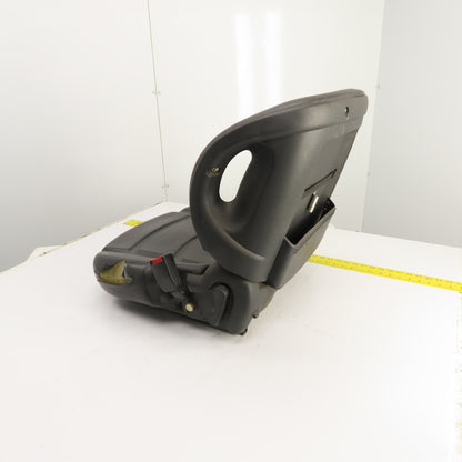 Linde E15S Electric Forklift Vinyl Seat & Safety Belt