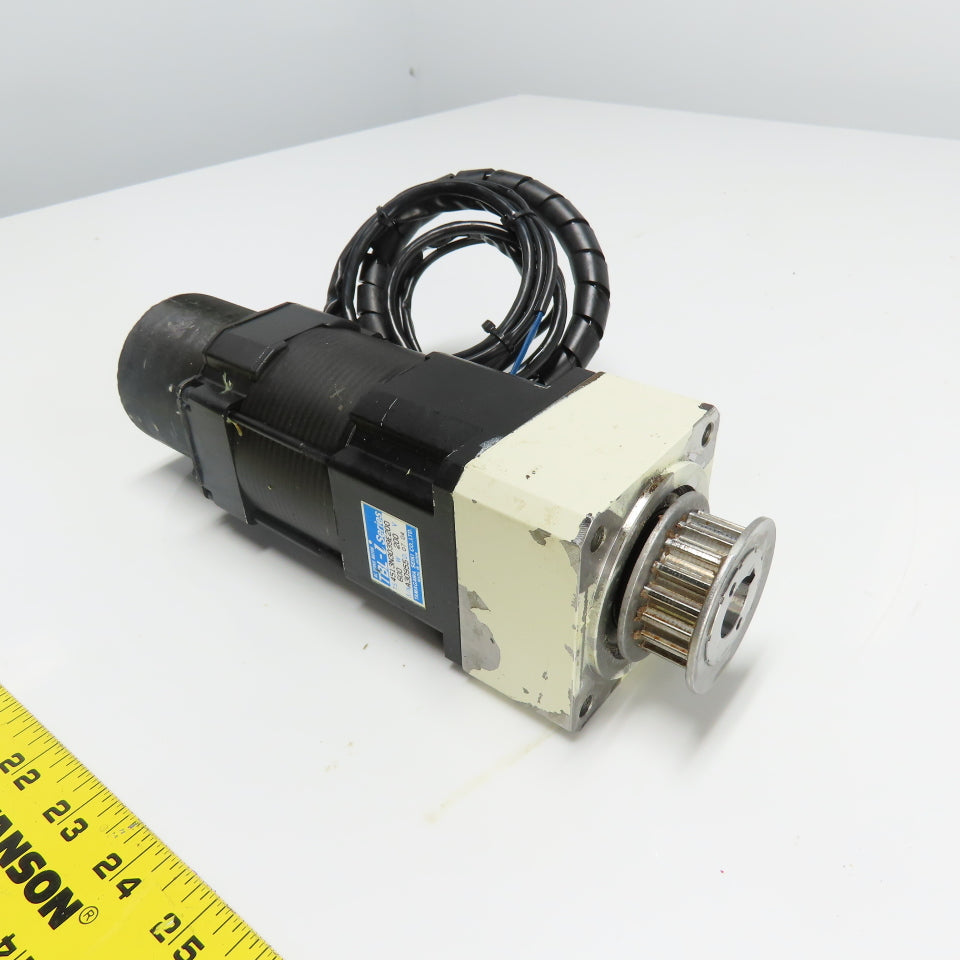 Tamagawa Seiki TS 4513N3039E200 TBL-i AC Servo Gear Motor 200V 600W W/ Encoder