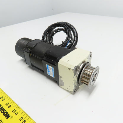 Tamagawa Seiki TS 4513N3039E200 TBL-i AC Servo Gear Motor 200V 600W W/ Encoder