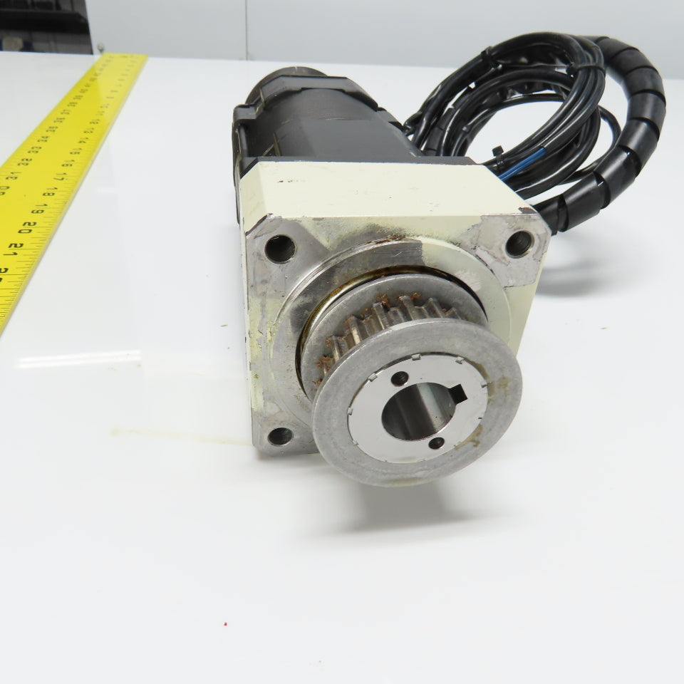 Tamagawa Seiki TS 4513N3039E200 TBL-i AC Servo Gear Motor 200V 600W W/ Encoder