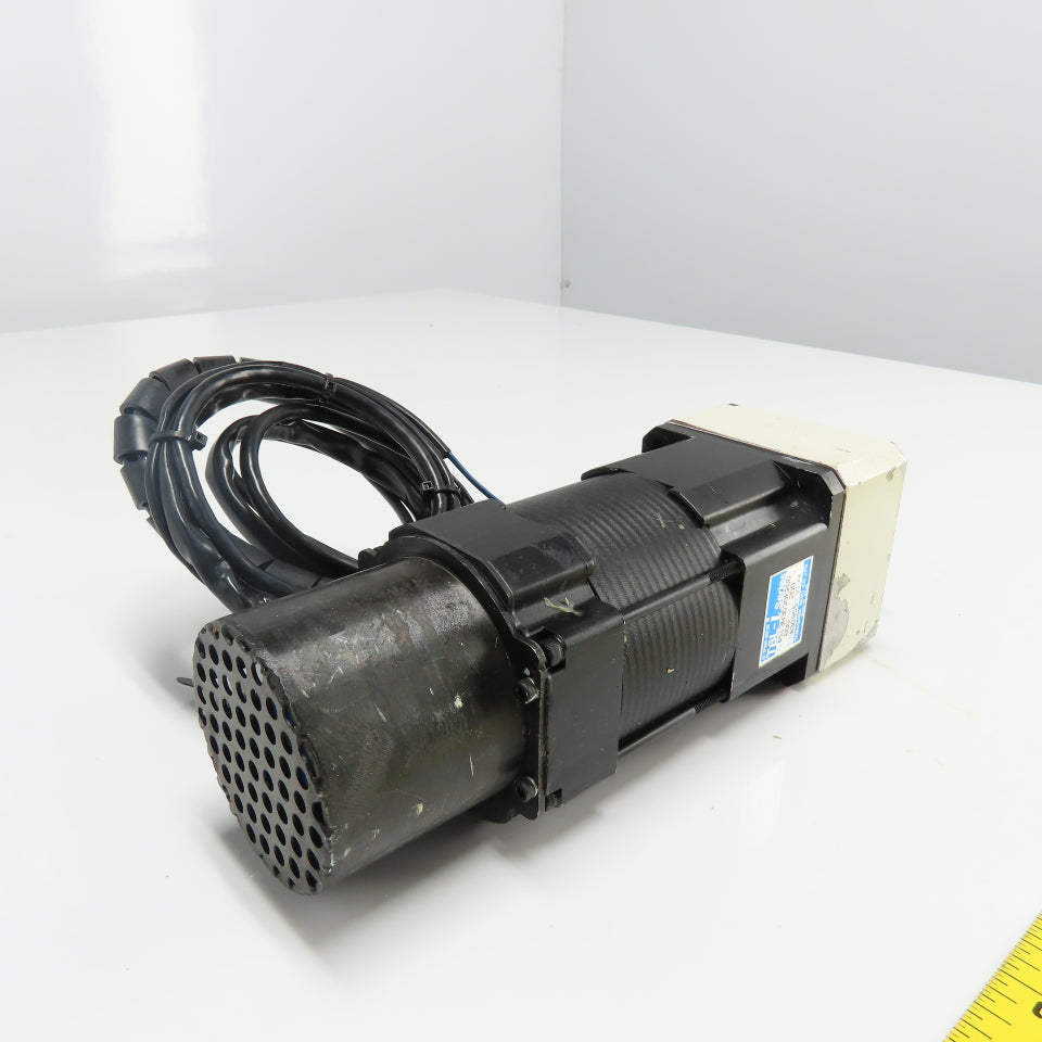 Tamagawa Seiki TS 4513N3039E200 TBL-i AC Servo Gear Motor 200V 600W W/ Encoder