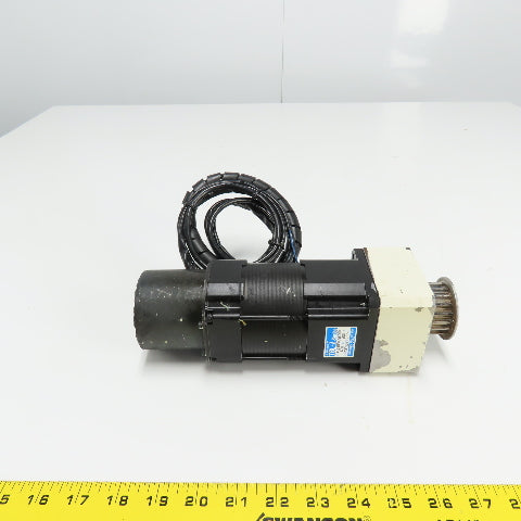 Tamagawa Seiki TS 4513N3039E200 TBL-i AC Servo Gear Motor 200V 600W W/ Encoder