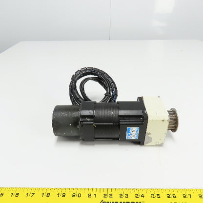 Tamagawa Seiki TS 4513N3039E200 TBL-i AC Servo Gear Motor 200V 600W W/ Encoder