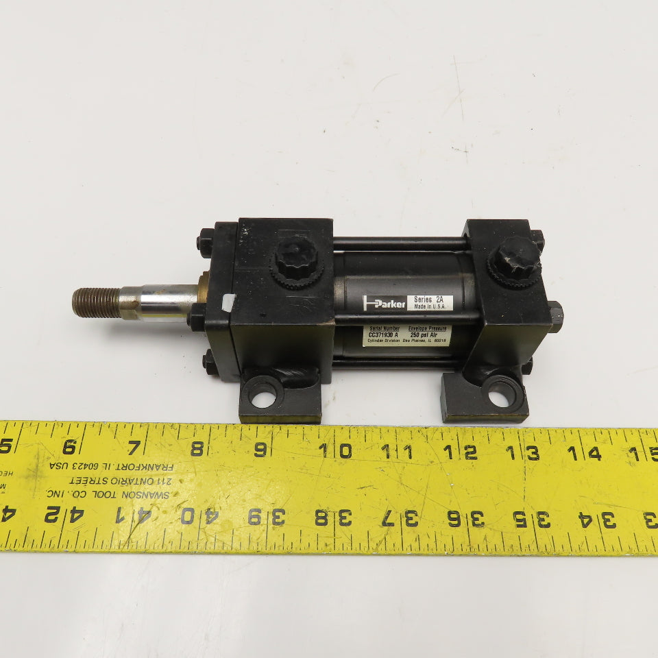 Parker 01.50 C2AU18A 1.000 1-1/2" Bore 1" Stroke Double Acting Air Cylinder