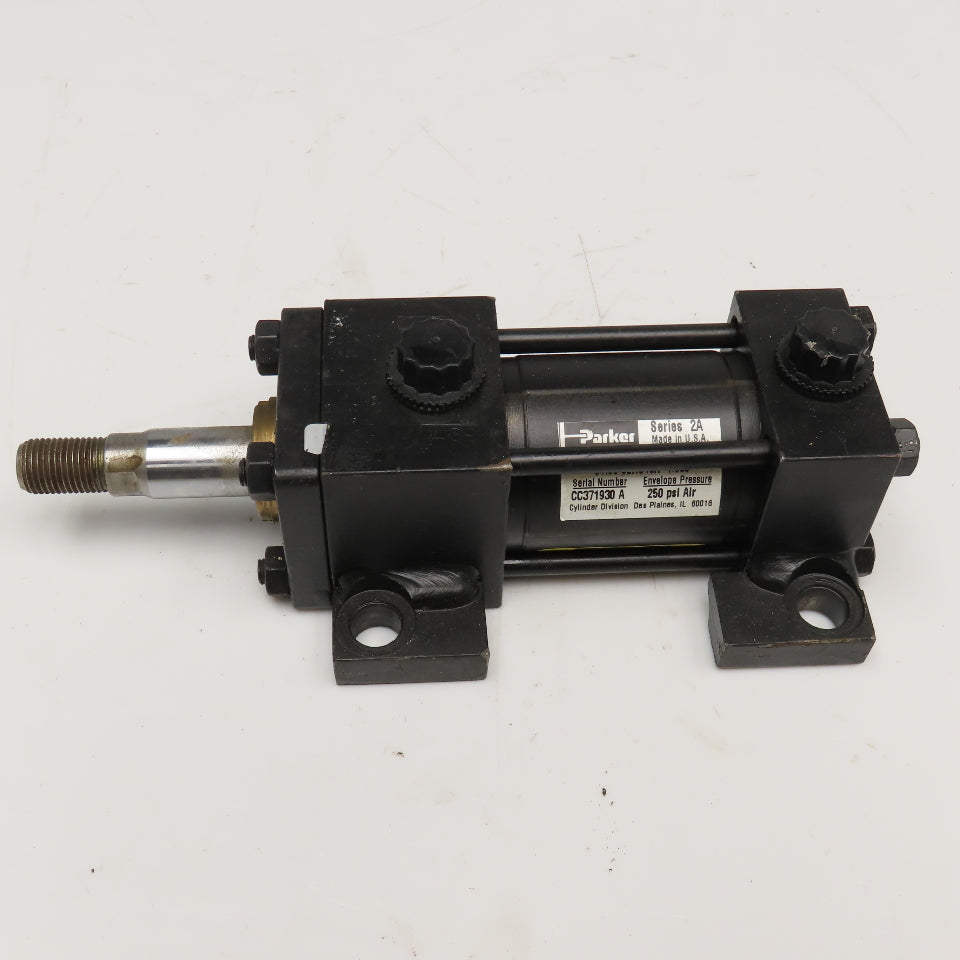 Parker 01.50 C2AU18A 1.000 1-1/2" Bore 1" Stroke Double Acting Air Cylinder