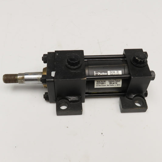 Parker 01.50 C2AU18A 1.000 1-1/2" Bore 1" Stroke Double Acting Air Cylinder