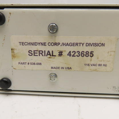Technidyne 538-006 110V 1Ph Laboratory Circulation Pump Works Parts/Repair