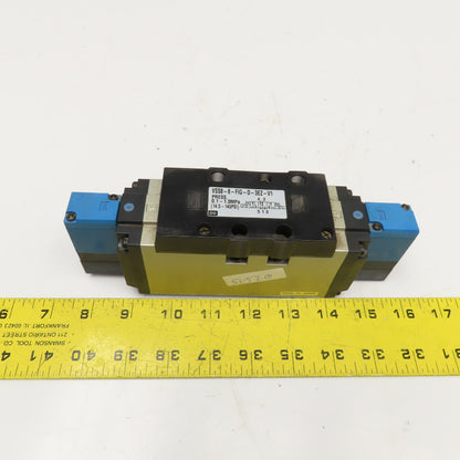 SMC VSS8-8-FIG-D-3EZ-V1 5/3 Position Float Center Pneumatic Valve 21-26VDC Coil