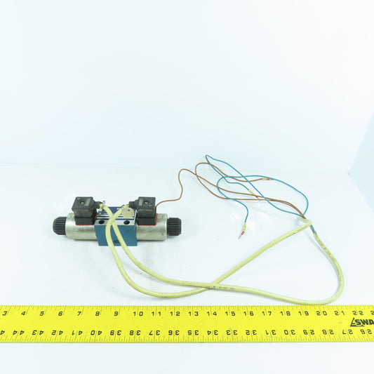 Bosch 0 810 091 242 2 Position Hydraulic Directional Valve 24VDC Coil 315 Bar