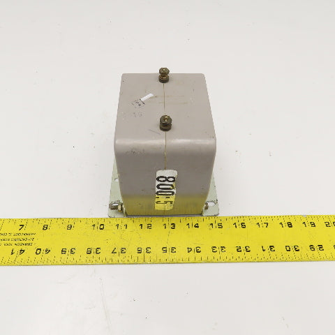 Westinghouse 3486C98H08 Type 76 800:5 25-400Hz 600V Max Current Transformer