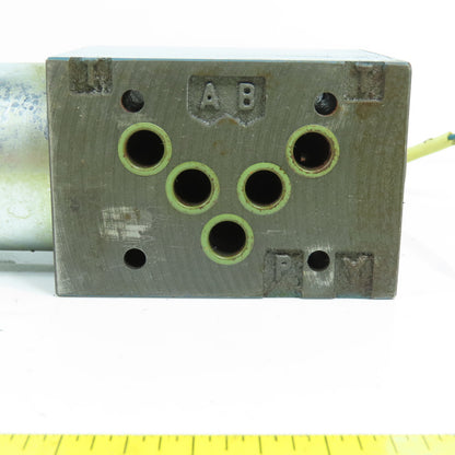 Bosch 0 810 001 760 081WV10P1M1012WS024/00D0 5/2 Way Hydraulic Valve 24VDC