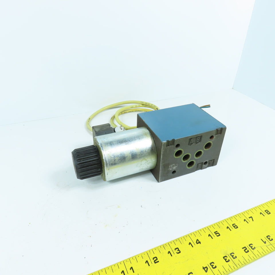 Bosch 0 810 001 760 081WV10P1M1012WS024/00D0 5/2 Way Hydraulic Valve 24VDC