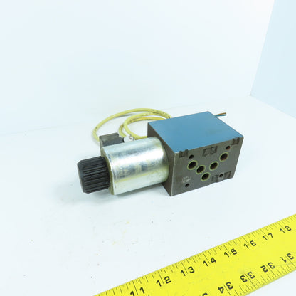 Bosch 0 810 001 760 081WV10P1M1012WS024/00D0 5/2 Way Hydraulic Valve 24VDC