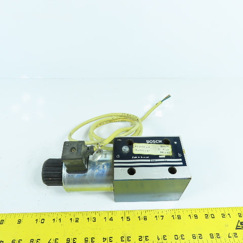 Bosch 0 810 001 760 081WV10P1M1012WS024/00D0 5/2 Way Hydraulic Valve 24VDC