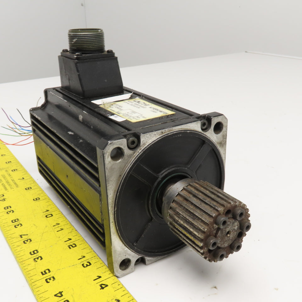 Nachi MSM152Q2D 1.5kW 3000RPM AC Servo Motor Part/Repair No Encoder Cover