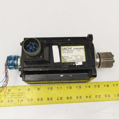 Nachi MSM152Q2D 1.5kW 3000RPM AC Servo Motor Part/Repair No Encoder Cover