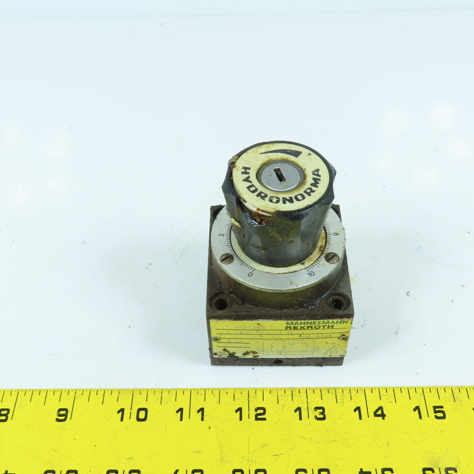 Rexroth 2 FRM 5-32/3 Q 2 Way Flow Control Valve