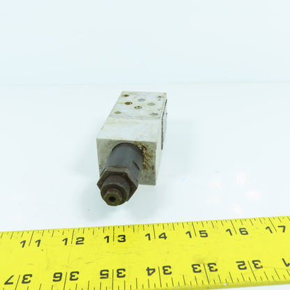 Rexroth ZDBK 6 VP2-10/100V Hydraulic Pressure Relief Valve