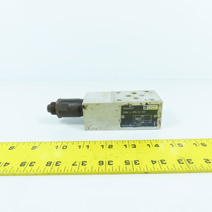 Rexroth ZDBK 6 VP2-10/100V Hydraulic Pressure Relief Valve