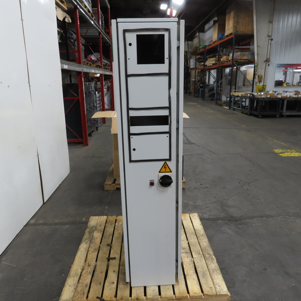 Eldon KS 18104 71" x 15-1/2" x 39" Tall Electrical Enclosure W/ Backplate