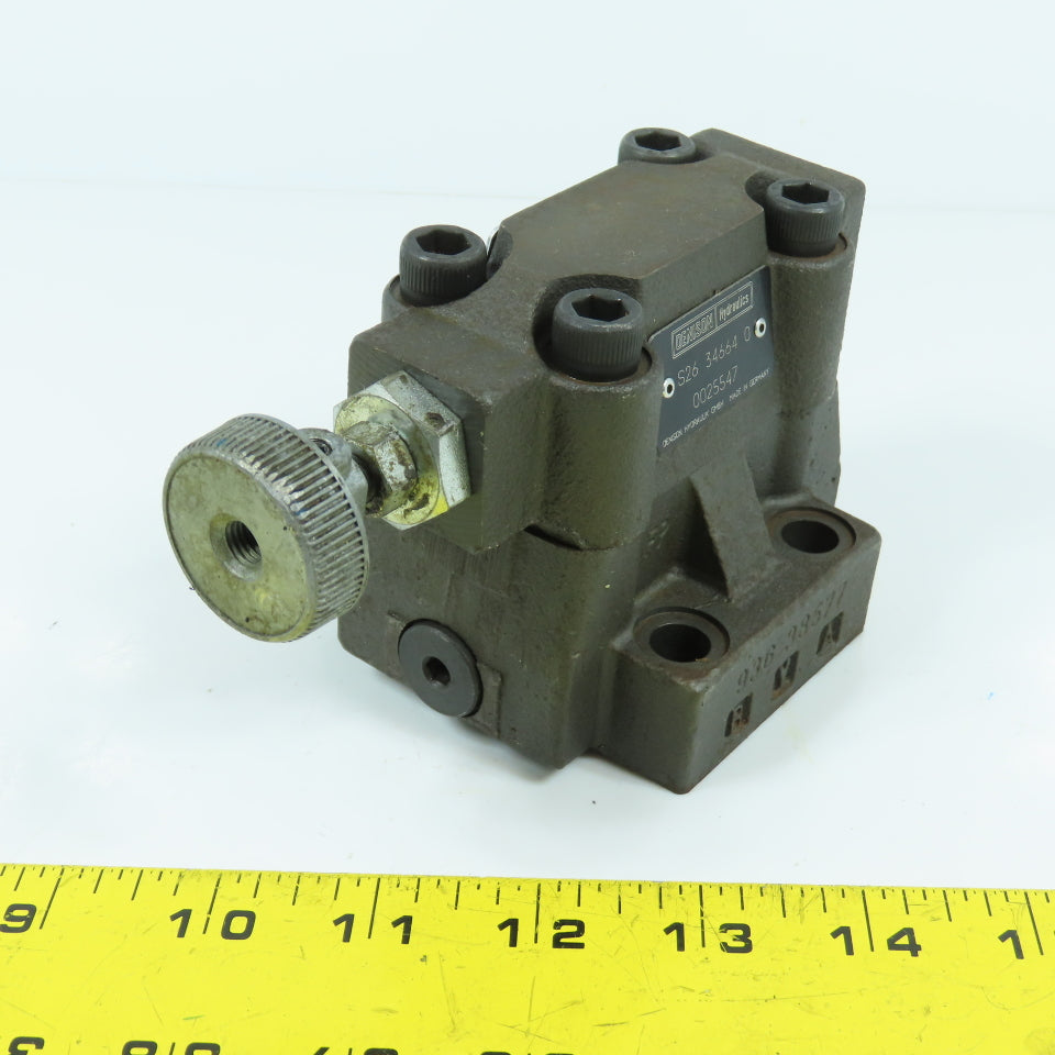 Denison S26 34664 Hydraulic Unloading Valve R4U03 535 10