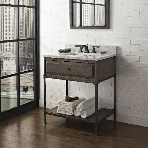 Fairmont 1401-VH30 30" Vanity Driftwood Gray 30" x 21-1/2" x 34-1/2" Tall NEW