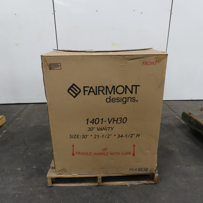 Fairmont 1401-VH30 30" Vanity Driftwood Gray 30" x 21-1/2" x 34-1/2" Tall NEW