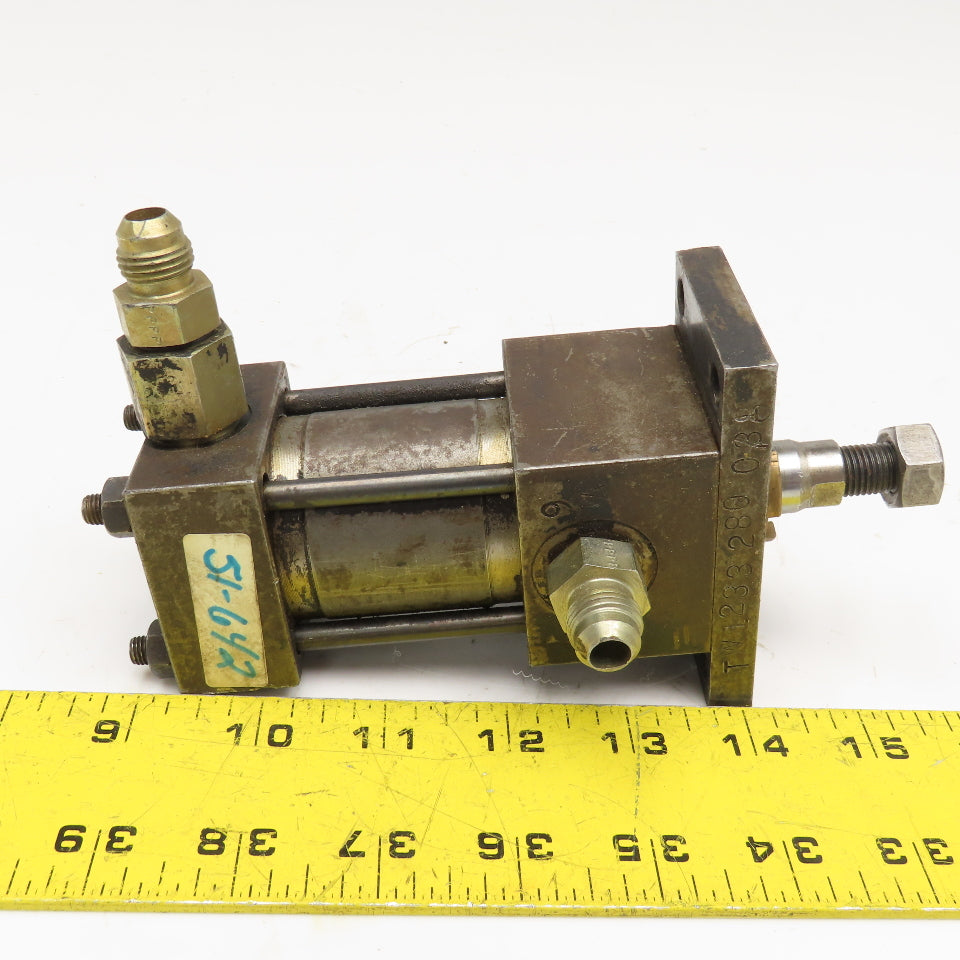 Parker 01.50 TS14A 0.750 1-1/2" Bore 3/4" Stroke Double Acting Air Cylinder