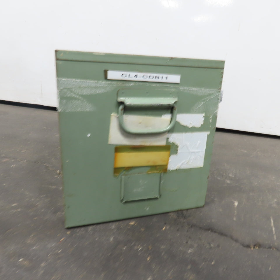 23" x 11" x 11-1/2" Tall Industrial Steel Parts Storage Bin