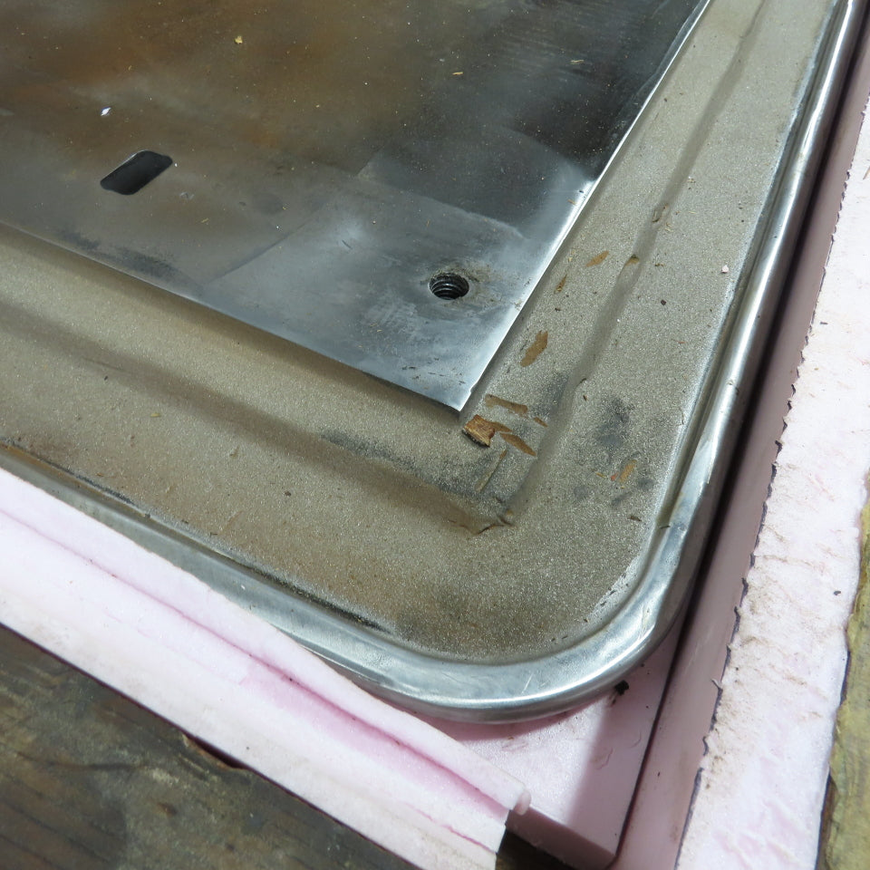 51-1/2" x 21-1/2" Cast Steel Worktop Machine Top 5" Center Bore