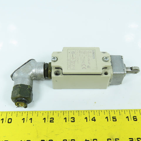 Omron D4B-4171N Roller Plunger Limit Switch Nema A600 2A 400V