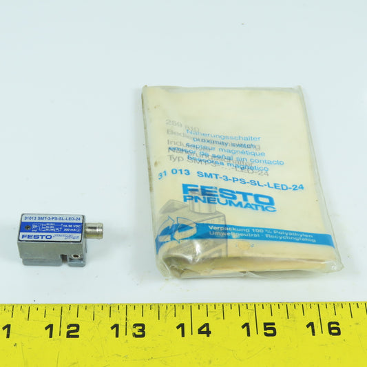 Festo 31013 SMT-3-PS-SL-LED-24 Perma Prox Proximity Sensor 10-30VDC