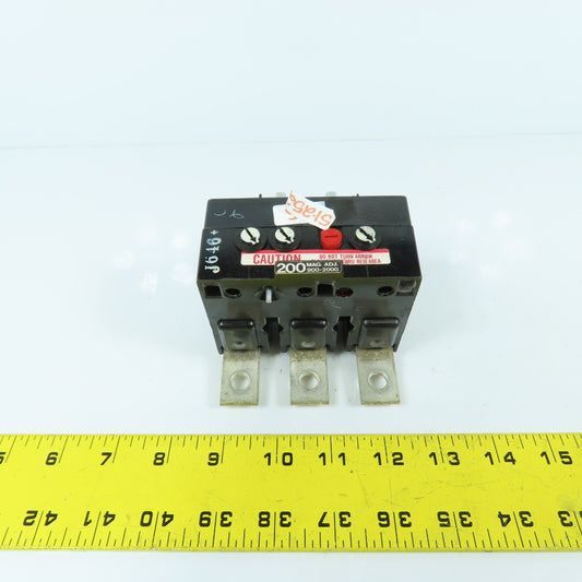 Siemens J646+ 200A Magnetic Adjustable Trip 900-2000