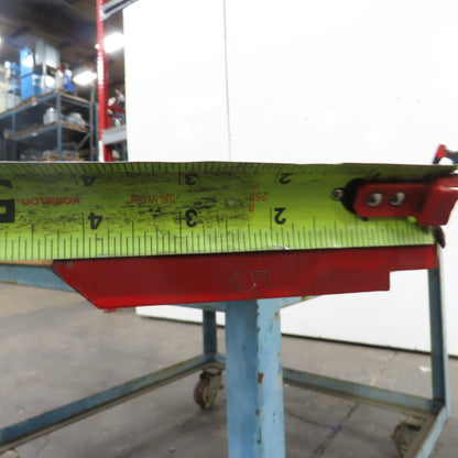 94-1/2" Long 90° V-Forming Press Brake Die Punch 4-3/8" W 15/16" Thick 1/2" Tang