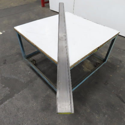 96-1/2" Long 90° V-Forming Press Brake Die Punch 4-3/8" W 1" Thick 1/2" Tang