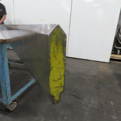147-1/4" Long 90° V-Forming Press Brake Die Punch 4-1/4"W 15/16" Thick 1/2" Tang