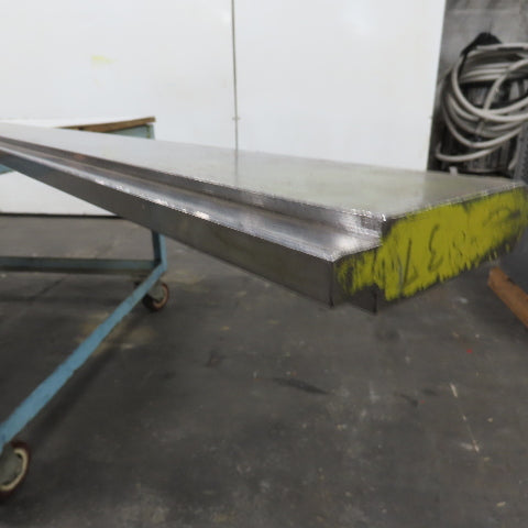 147-1/4" Long 90° V-Forming Press Brake Die Punch 4-1/4"W 15/16" Thick 1/2" Tang