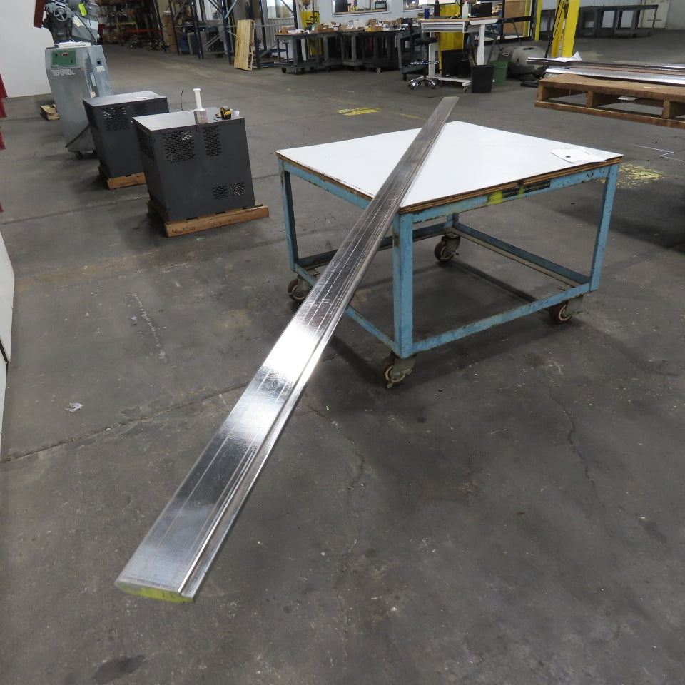 147-1/4" Long 90° V-Forming Press Brake Die Punch 4-1/4"W 15/16" Thick 1/2" Tang