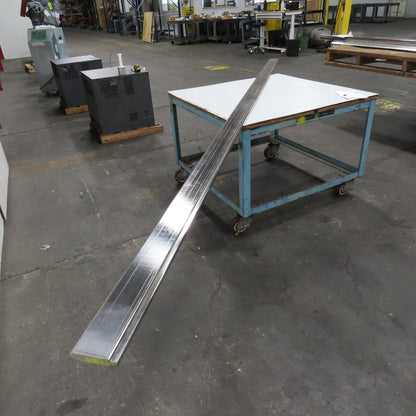 147-1/4" Long 90° V-Forming Press Brake Die Punch 4-1/4"W 15/16" Thick 1/2" Tang