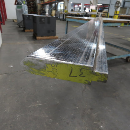 147-1/4" Long 90° V-Forming Press Brake Die Punch 4-1/4"W 15/16" Thick 1/2" Tang